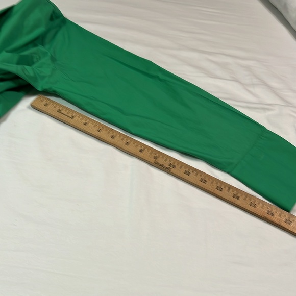 Talbots size MP green long sleeve button up top - Picture 10 of 12